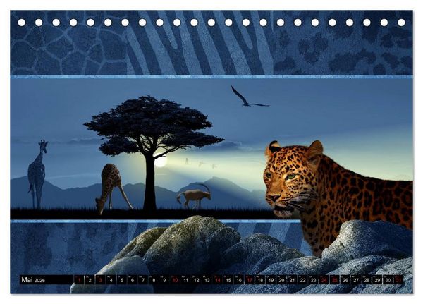 Produktbild: Mystische Vollmondn&auml;chte (Tischkalender 2026 DIN A5 quer), CALVENDO Monatskalender