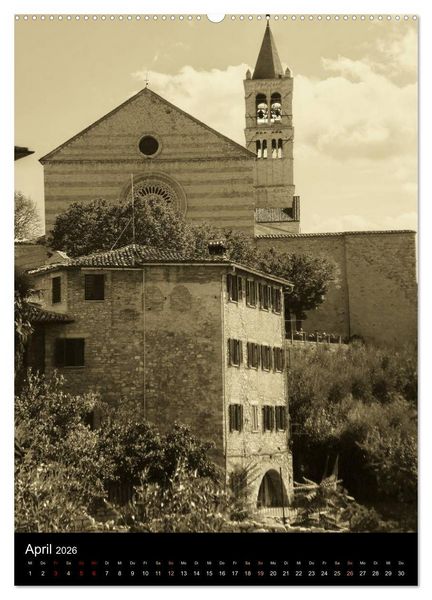 Produktbild: Assisi. Ein Ort der Besinnung. (Wandkalender 2026 DIN A2 hoch), CALVENDO Monatskalender