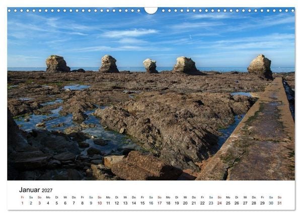 Produktbild: Vend&eacute;e - Bilder von der C&ocirc;te de Lumi&egrave;re (Wandkalender 2027 DIN A3 quer), CALVENDO Monatskalender