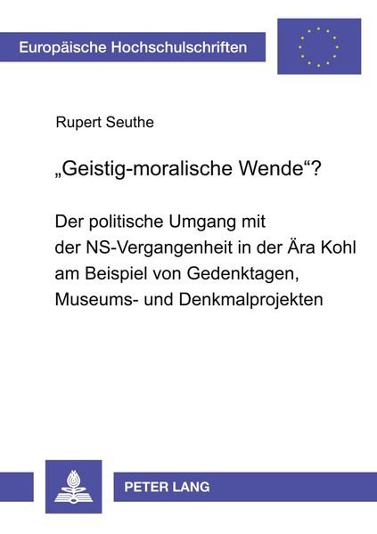 Produktbild: 'Geistig-moralische Wende'?