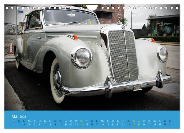 Produktbild: Mercedes Classics (Wandkalender 2026 DIN A4 quer), CALVENDO Monatskalender