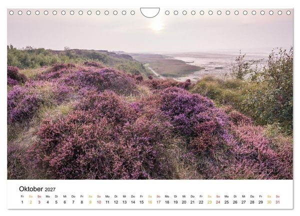Produktbild: Sylt - Meine Trauminsel (Wandkalender 2027 DIN A4 quer), CALVENDO Monatskalender