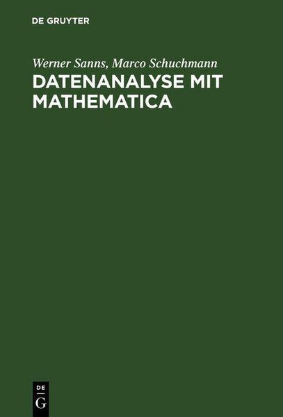 Produktbild: Datenanalyse mit Mathematica
