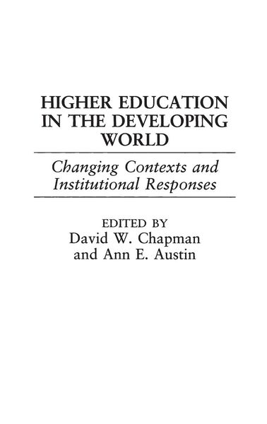 Produktbild: Higher Education in the Developing World