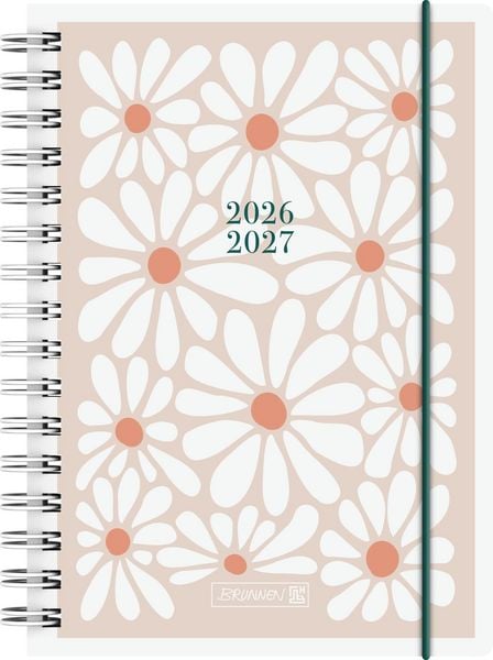 Schülerkalender 2026/2027 'Daisy' | A5, Kunststoff