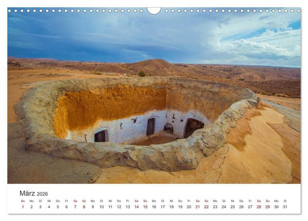 Produktbild: Tunesien - Das beeindruckende Land in Nordafrika. (Wandkalender 2026 DIN A3 quer), CALVENDO Monatskalender