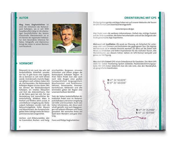 Produktbild: KOMPASS Wanderf&uuml;hrer Nationalpark Kalkalpen - Pyhrn-Priel, Enns- und Steyrtal, 56 Touren mit Extra-Tourenkarte