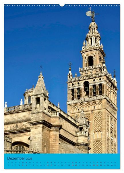 Produktbild: Kathedralen in Spanien (hochwertiger Premium Wandkalender 2026 DIN A2 hoch), Kunstdruck in Hochglanz