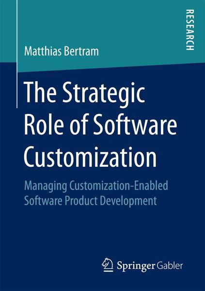Produktbild: The Strategic Role of Software Customization