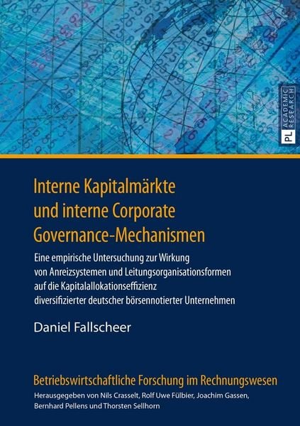 Produktbild: Interne Kapitalm&auml;rkte und interne Corporate Governance-Mechanismen