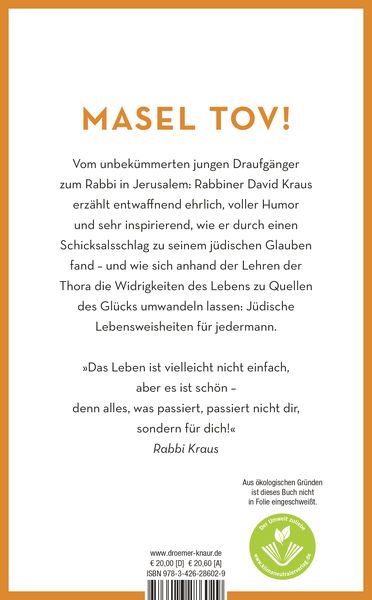 Produktbild: Der fr&ouml;hliche Rabbi und die verschlungenen Wege zum Gl&uuml;ck