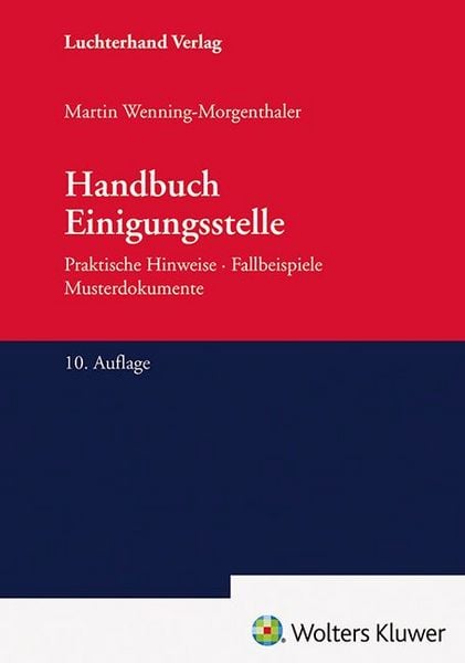 Produktbild: Handbuch Einigungsstelle