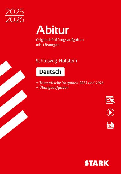 STARK Deutsch - Abitur 2025/2026 Schleswig-Holstein - Prüfungsvorbereitung, Set von , Stark Verlag GmbH, 9783849059989