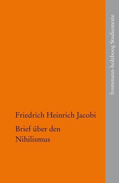 Produktbild: Brief &uuml;ber den Nihilismus