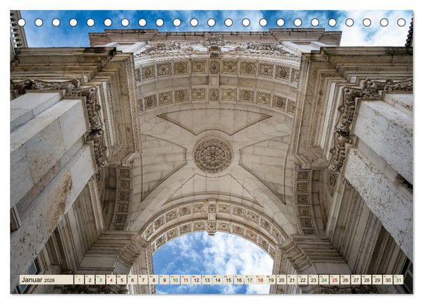 Produktbild: Mein Lissabon (Tischkalender 2026 DIN A5 quer), CALVENDO Monatskalender