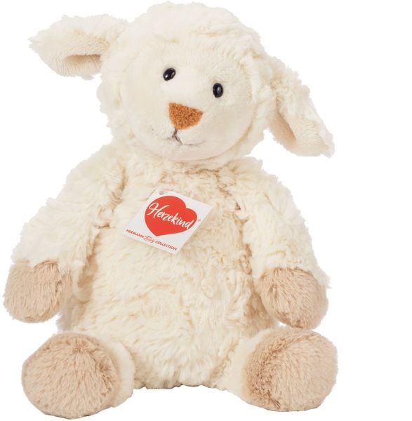 Teddy Hermann 93917 - Schäfchen Maggi, Plüschtier, Stofftier, 27 cm