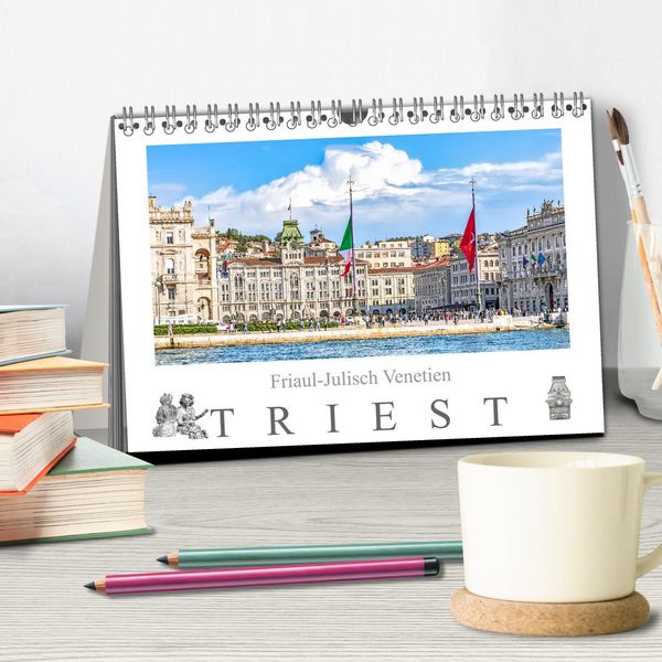 Produktbild: Friaul-Julisch Venetien - Triest (Tischkalender 2026 DIN A5 quer), CALVENDO Monatskalender