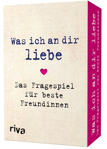 Produktbild: Was ich an dir liebe &ndash; Das Fragespiel f&uuml;r beste Freundinnen