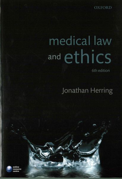 Produktbild: Herring, J: Medical Law and Ethics