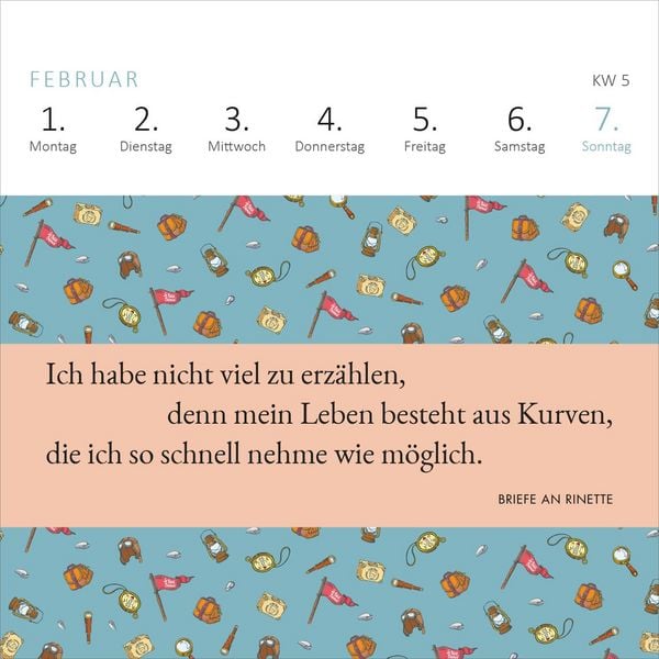 Produktbild: Mini-Wochenkalender Der Kleine Prinz 2027