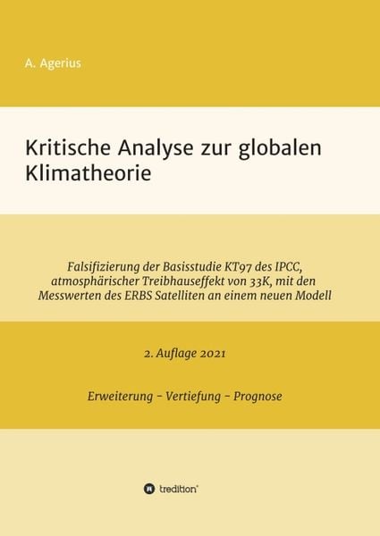 Produktbild: Kritische Analyse zur globalen Klimatheorie