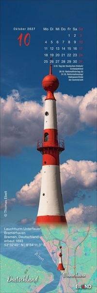 Produktbild: LilleEiland Lesezeichen & Kalender 2027