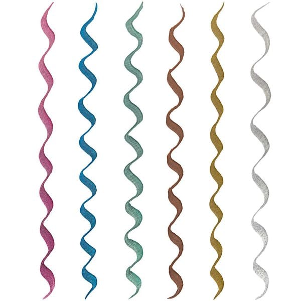Produktbild: METALLIC BRUSHPENS SET 6 STK