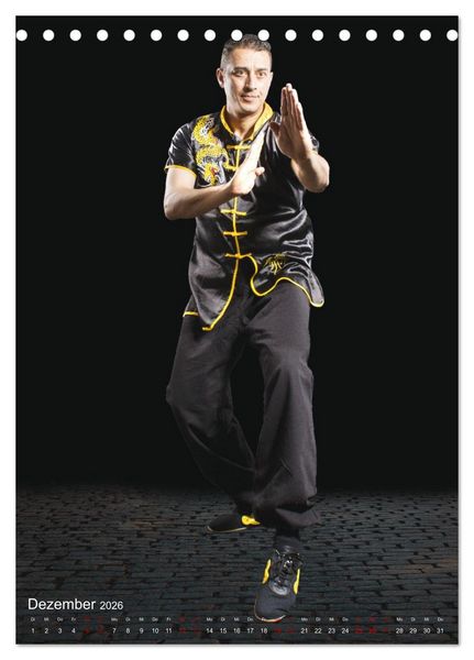 Produktbild: Kung Fu, Martial Art (Tischkalender 2026 DIN A5 hoch), CALVENDO Monatskalender