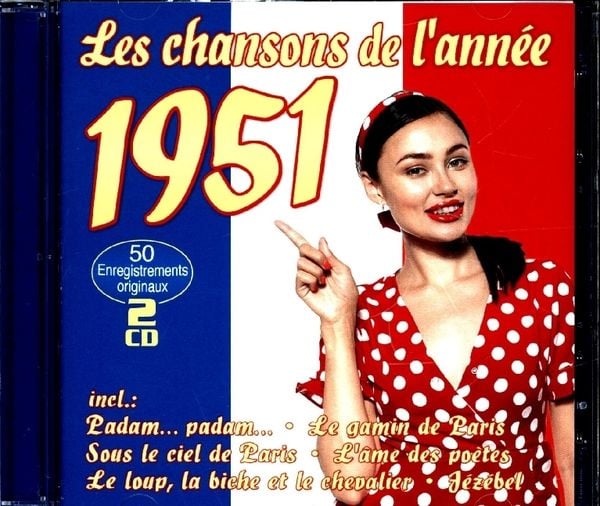 Produktbild: Les chansons de l'ann'e 1951