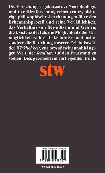 Produktbild: Das Gehirn und seine Wirklichkeit