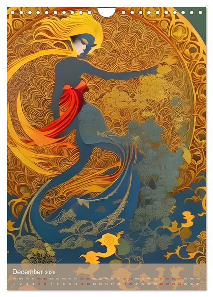 Produktbild: Hidden Beauty (Wall Calendar 2026 DIN A4 portrait), CALVENDO 12 Month Wall Calendar