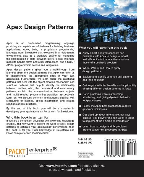 Produktbild: Apex Design Patterns