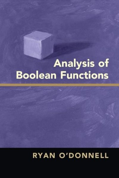 Produktbild: Analysis of Boolean Functions