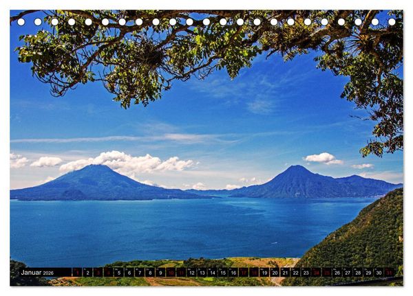 Produktbild: Guatemala - das Herz des Mayareiches (Tischkalender 2026 DIN A5 quer), CALVENDO Monatskalender