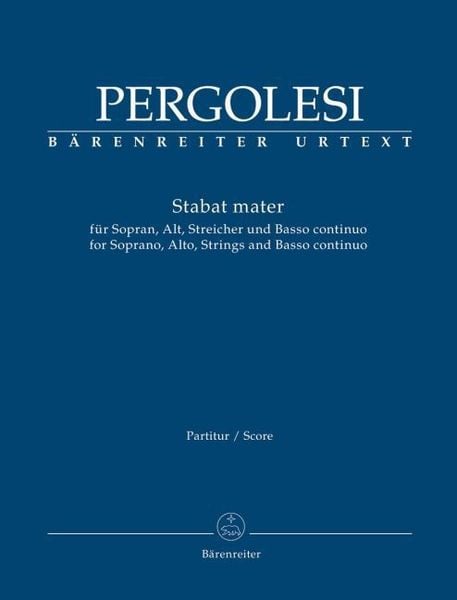 Produktbild: Pergolesi, G: Stabat mater