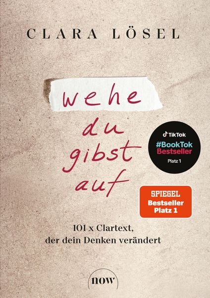 Produktbild: Wehe du gibst auf