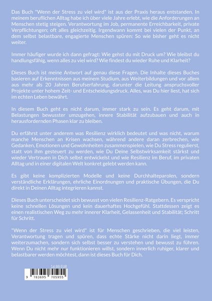 Produktbild: Wenn der Stress zu viel wird