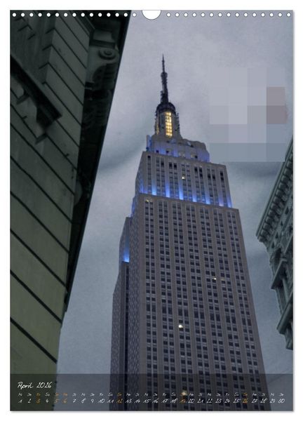 Produktbild: Big Apple Akt (Wandkalender 2026 DIN A3 hoch), CALVENDO Monatskalender