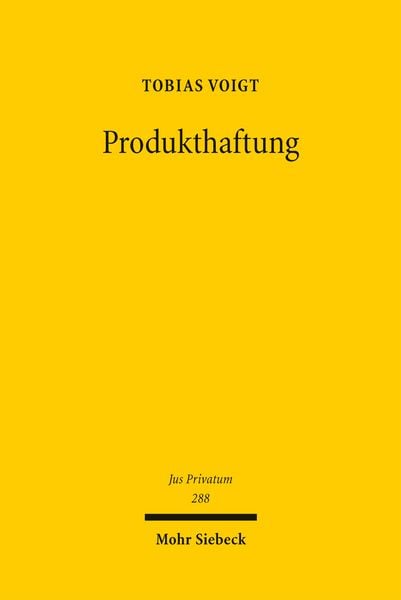 Produktbild: Produkthaftung