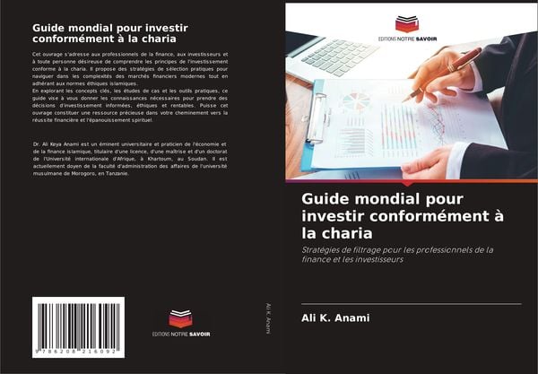 Produktbild: Guide mondial pour investir conform&eacute;ment &agrave; la charia