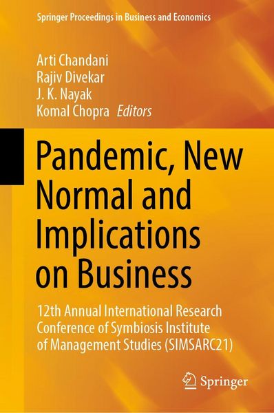 Produktbild: Pandemic, New Normal and Implications on Business