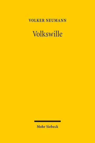 Produktbild: Volkswille