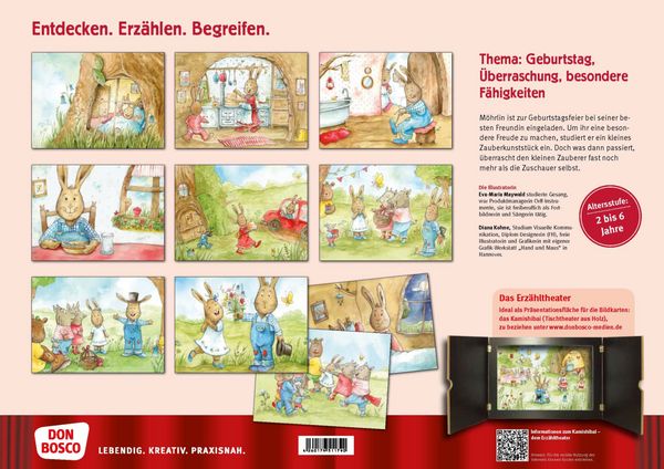 Produktbild: M&ouml;hrlin kann zaubern. Kamishibai Bildkartenset