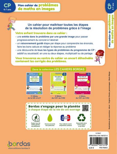 Produktbild: Mon cahier de probl&egrave;mes en images, CP