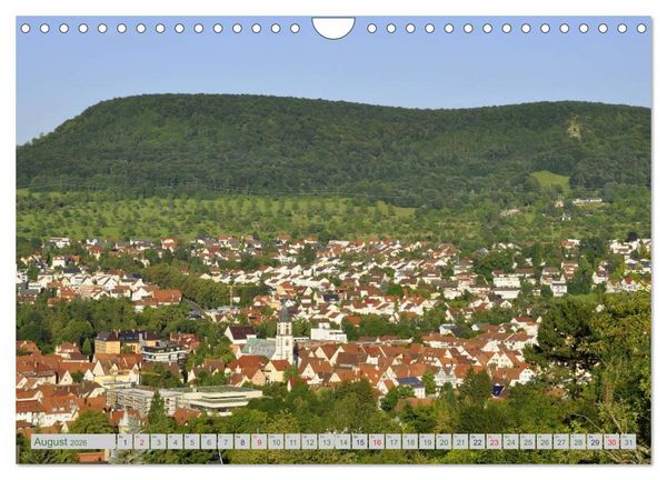 Produktbild: Pfullingen ... und Umgebung (Wandkalender 2026 DIN A4 quer), CALVENDO Monatskalender