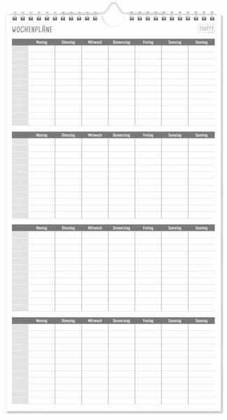 Produktbild: Familienplaner 26/27 Wand-Kalender 5-spaltig [Rainbow] 17 Monate