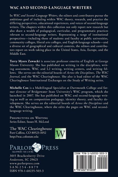 Produktbild: Wac and Second Language Writers
