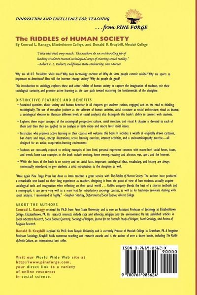Produktbild: The Riddles of Human Society