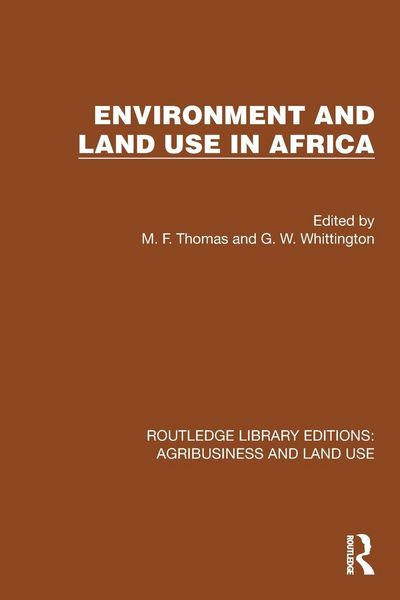Produktbild: Environment and Land Use in Africa