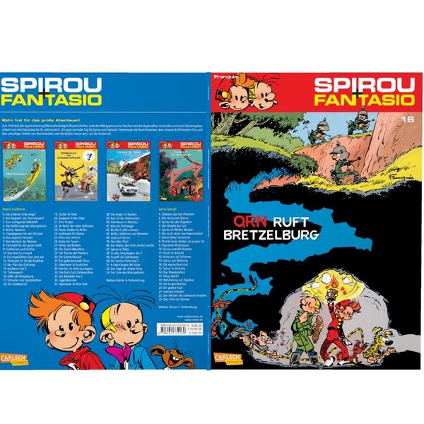 Produktbild: Spirou und Fantasio 16: QRN ruft Bretzelburg
